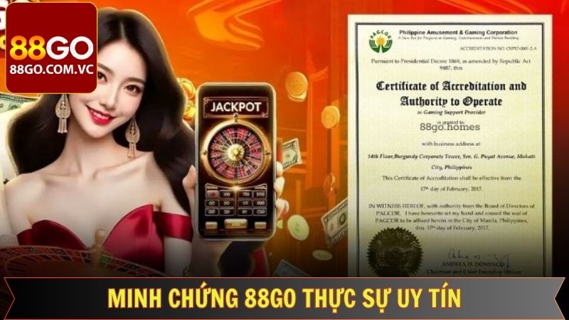 Minh chứng trả lời câu hỏi 88GO có thực sự uy tín