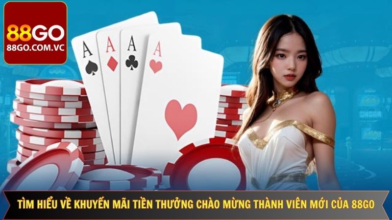 Tiền Thưởng Chào Mừng Thành Viên Mới Của 88GO Cực Hấp Dẫn 2 Tiền thưởng chào mừng hội viên mới hấp dẫn