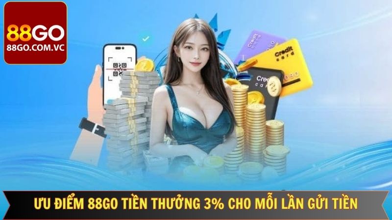 Chương trình khuyến mãi nổi bật của 88GO thu hút người chơi