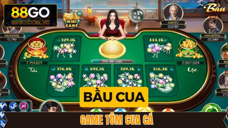 Game Tôm Cua Cá - Siêu Phẩm Hàng Đầu Đến Từ Nhà Cái 88GO