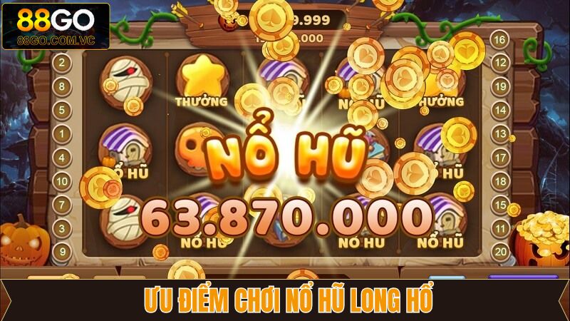 Nổ hũ Long Hổ - Siêu Phẩm Đổi Thưởng Hấp Dẫn Tại 88GO 3 Thiết kế nổi bật của slot game Long Hổ